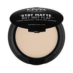 Nyx Professional Makeup Stay Matte Not Flat Powder Foundation, Nude, 7.5g