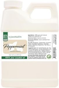 16 fl oz - Peppermint Essential Oil 100% Pure, Uncut, 16 fl oz - GreenHealth