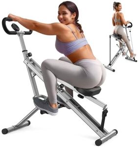 Sportsroyals Squat Machine for Home,Rodeo Core Exercise Machine,330lbs Foldable,Adjustable 4 Resistance Bands,Ride & Rowing Machine for Botty Glutes Butt Thighs,Ab Back/Leg Press Hip Thrust