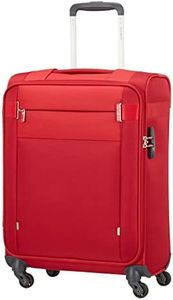 Samsonite Citybeat Spinner S (Longueur : 40 cm), Bagage à Main 55 cm, 42 L, Rouge (Rouge), Rouge (Rouge), Spinner S (55 cm - 42 L), Bagages à Main