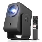TCL C1 Portable Projector for Home Cinema & Bedroom, Native 1080P 4K Supported Mini Projector, Licensed Google TV & Netflix, WiFi, Bluetooth, Auto Focus Smart Projector