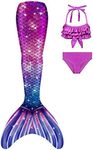 DNFUN Mermaid Tails for Swimming fo