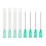 100 Pcs Dispensing Accessories Stainless Steel Pipe Individually Wrapped 21G-0.98IN/25mm