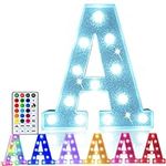 Pooqla Colorful Light Up Letters, L