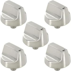 GYOFFULL WB03X29392 Stove Knob Gas Oven Range Control Assembly Compatible with GE Surface Burner 5PCS