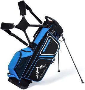 GoHimal 14-Way Lightweight Golf Stand Bag with Multiple Pockets Blue