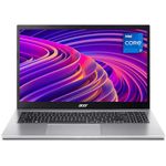 Acer Aspire 3 A315-59 Laptop - Intel Core i7-1255U, 16GB, 512GB SSD, Integrated Graphics, 15.6-inch FHD IPS, Windows 11, Silver