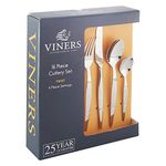 Viners Twist Cutlery 18/0 Stainless Steel, 16 Piece Set