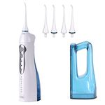 ToiletTree Products Poseidon Rechargeable Water Flosser with XL Tank - Oral Irrigator with Standard and XL Water Tank - Dental Water Flosser to Support Oral Health and Fight Bad Breath