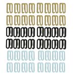 Dolly Plus Bra Straps Adjuster N Hook (Large, Black White Skin)