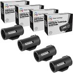 LD Compatible Toner Cartridge Replacement for Dell 593-BBML F9G3N (Black, 4-Pack)