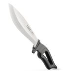 Estwing Bowie Knife - 6" Fixed Blade with Forged Steel Construction & Reinforced Nylon Sheath - EBK-6