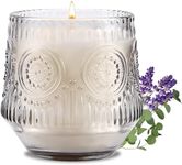 Lavender & Eucalyptus Scented Candle for Home - Aromatherapy Candles - Candle Gifts for Women & Men, Candles for Home Scented, Aromatherapy Candles, Luxury Glass Jar Candles - 7 oz Soy Candles