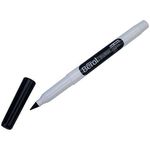 6 x BEROL WHITE BOARD DRY WIPE PENS FINE - BLACK