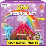 Butterfly EduFields 150+ Girls Science Kit For Kids Ages 8 9 10 11 12 Years | Girls Science Experiments | Birthday Gifts For Girls | Girls Toys | Fun Stem Learning And Educational Toys