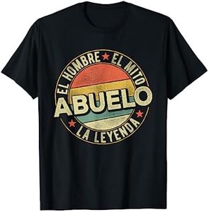 Abuelo el hombre el mito la leyenda Regalo del Día del Padre Camiseta