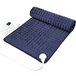 VANKADA Heating Pad,Electric Heating Pad for Moist & Dry Heat,Extra Large 30" X 16"Heating Pads for Neck, Back,Shoulder & Sore Muscle Relief,with Auto Shut Off,Machine Washable