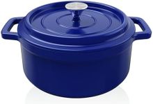 MEIGUI 5QT Cast Iron Dutch Oven, En