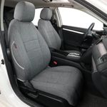 coverdream Custom Seat Covers Compatible with Select Honda Civic Sedan LX 2016 2017 2018 2019 2020 2021 (Gray,Full Set)