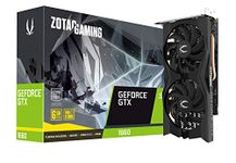 Zotac Gaming GeForce GTX 1660 6GB GDDR5 192-bit Graphics Card, Super Compact, ZT-T16600K-10M