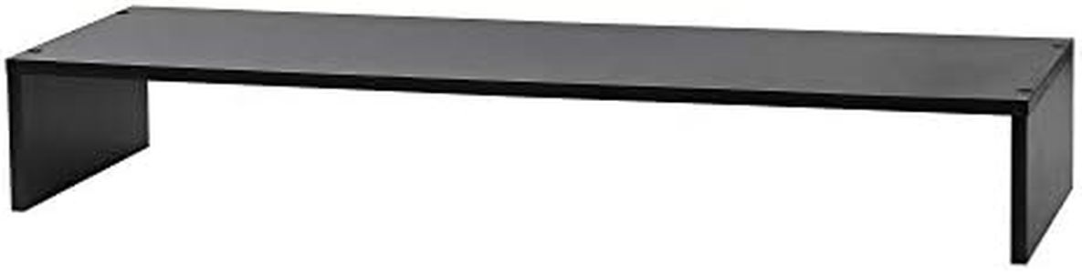 DormCo Yak About It Bi Level Shoe Storage Organizer - Black