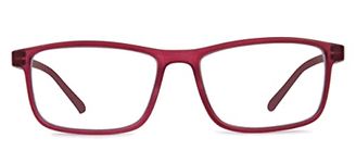 Meganfox | Zero Power Bluecut & Antiglare Computer Glasses For Men and Women | Full Rim Rectangle| CR Lens | TR90 Frame | | Medium (Matt Wine Color)