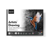 BRUSTRO Artist Drawing Glued Paper Pad, 200 GSM, A4-24 Sheets