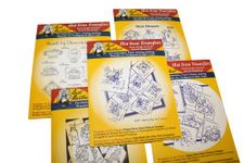 AUNT MARTHA's Iron on Transfer Patterns for Stitching, Embroidery or Fabric Painting, Days of The Week Patterns, Set of 5