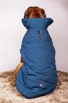 Petsnugs Blue Jacket Winter Wear Suitable for Dogs and Cats (S)