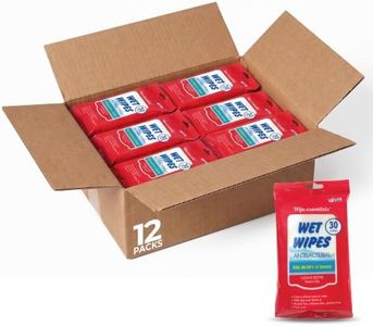 WipeEssentials Hand Sanitizer Wipes, Hand Wipes for Adults and Kids - 360 wipes - 12 Packs of 30ct Hand Sanitizing Wipes, Travel Essentials