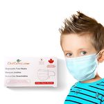 Kids & Children Face Masks - Made in Canada - 3 Layered - Level 1 - Perfect for Indoor and Outdoor use - CKDCARES Pediatric Disposable Masks