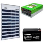 Agriansh 10KV Solar Jhatka Machine Full Set 50 Acre Capacity with Siren system & 20w Solar Panel, 12v dc Battery Zatka machine full kit