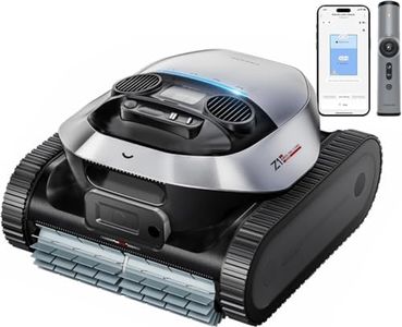 (2026 New) DREAME Z1 Pro Max Robotic Pool Cleaner, 8000 GPH Strong Suction, 180-300 Mins Runtime, Smart Navigation Mapping, Automatic Cleaning for Wall, Waterline, Inground and Above Ground Pools
