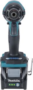 Makita 40V XGT Brushless Impact Driver – 2x 2.5Ah Batteries, Charger, Case