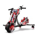 Uboard 3-Wheel Drifter with LED Lights and Bluetooth for Kids Ages 6+Years, Front Disc Brakes, 15 km/h Top Speed, 3-Hour Charge, 75 kg Weight Capacity