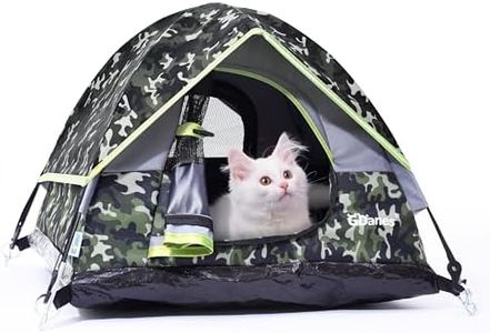 Camouflage Cat Tent, Portable Pet Cat House with Soft Pad, Cat Cave, Dog House for Small Medium Dogs and Rabbits