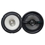 Sony XSMP1611 6.5" Dual Cone Marine Speakers (Black)