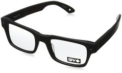 Spy Braden Wayfarer Eyeglasses,Matte Black,49 mm, Matte Black, 49 mm