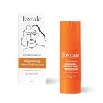 Foxtale 15% Vitamin C Face Serum for Glowing Skin | Pure L-Ascorbic Acid and Vitamin E | Brightening Serum for Dark Spots,Dull Skin,Uneven Skin Tone | All Skin Types | 30 ml