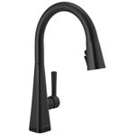 Delta Faucet 19802TLZ-BL-DST Lenta Touch2O Technology Kitchen Faucet with Touchless Technology in Matte Black