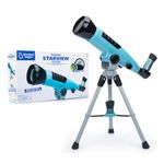 Educational Insights GeoSafari® Starview Telescope - Kids Telescope for Beginner Astronomy, Stargazing & Viewing Planets, Science Set for Home or Classroom, Space Discovery & STEM Gifts for Ages 7+