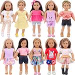 K.T. Fancy 10 Sets 18Inch Doll Clot