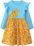 HILEELANG Toddler Girl Dress Ruffle