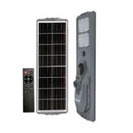 Homehop Solar Street Light Outdoor Waterproof 400 Watts Motion Sensor Lamp with 90 LEDs,Remote Control for Commercial area, Parking lot, Pathway and Stadium(Cool White - Aluminum)