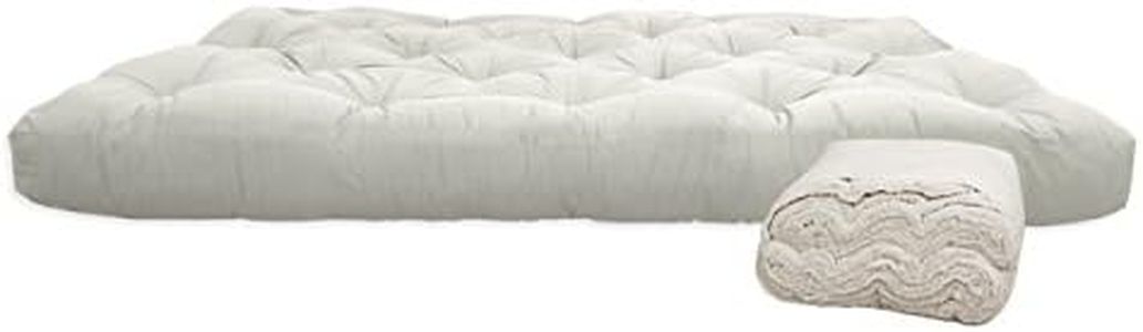 Futon Matelas Japonais Coton, 160 x 200 x 14 cm.
