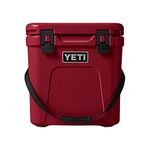 YETI Roadie 24 Cool Box, Insulated Hard Cooler, Harvest Red