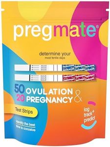 Pregmate 50 Ovulation and 20 Pregnancy Test Strips Predictor Kit