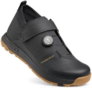 Crankbrothers Unisex-Adult Mallet Trail BOA Mountain-Biking-Shoes, Black/Gold, 10.5