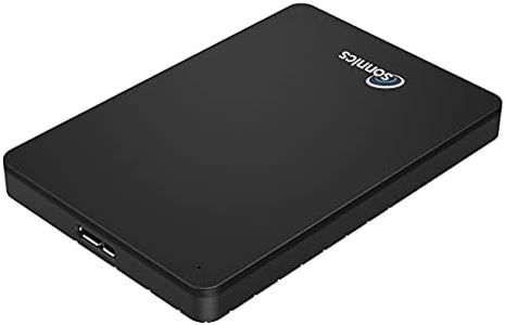 Sonnics 1TB USB 3.0 External Portable Hard Drive for Windows PC, Mac, Smart TV, XBOX ONE & PS4, Black