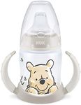 NUK First Choice+ Learner Cup Sippy Cup | 6-18 Months | Leak-Proof Silicone Spout | Anti-Colic Vent | BPA | 150ml